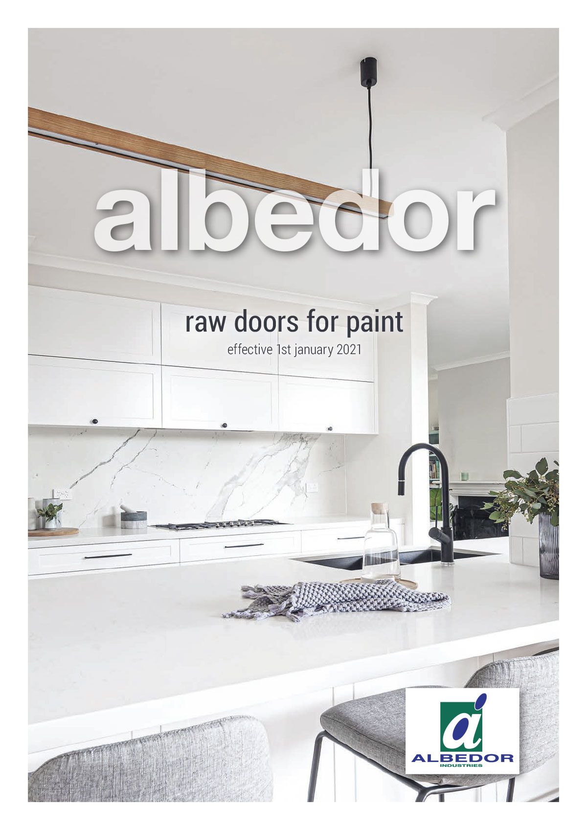 Albedor Raw Doors for Paint